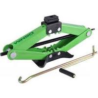 Автомобільний домкрат механічний ромбовий з резиновою накладкою 1,2 т. 100-350 мм WINSO