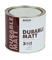 Антикоррозионная матовая краска-грунт Biodur 3 в 1 коричневая  0,7 л