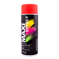 Эмаль аэрозольная флуоресцентная Maxi Color красная 400 мл MX0016