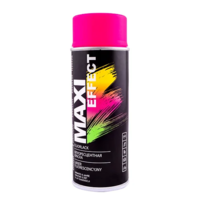 Эмаль аэрозольная флуоресцентная Maxi Color розовая 400 мл MX0020