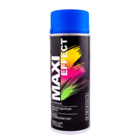 Эмаль аэрозольная флуоресцентная Maxi Color синяя 400 мл MX0018