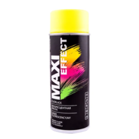 Эмаль аэрозольная флуоресцентная Maxi Color желтая 400 мл MX0017