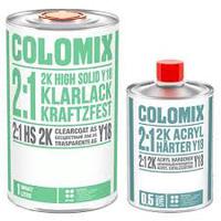 Лак акриловий прозорий Colomix (Коломікс) 2к HS Y18 2:1 1л + затверджувач 2к 0,5л