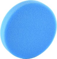 Полировальный круг на липучке SOTRO, d 150 мм, h 25 мм голубой, гладкий