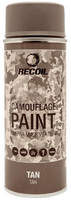 Фарба для зброї маскувальна аерозольна тан, RecOil, 400 мл