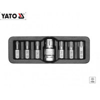 Набор бит Yato  YT-0416 Torx L=30мм с переходником 7 шт